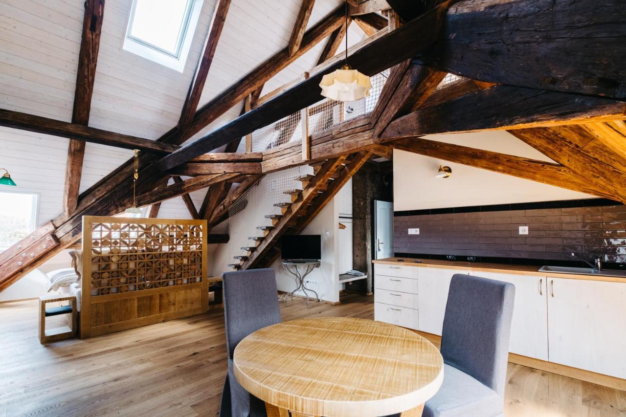 Family Apartment Kitchenette Attic