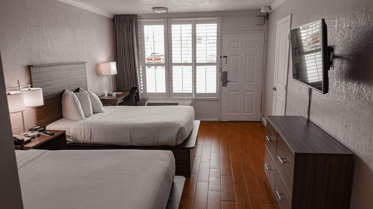 Suite Two Queen Beds Sofa Bed Accessible or Non Smoking