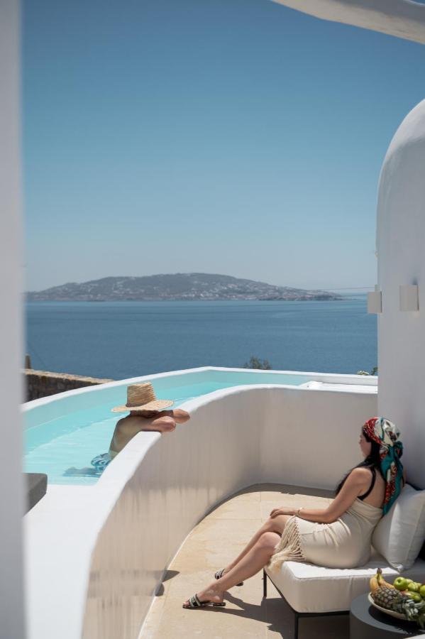 Suite Rocabella mit Meerblick und Mini-Tauchbecken im Freien