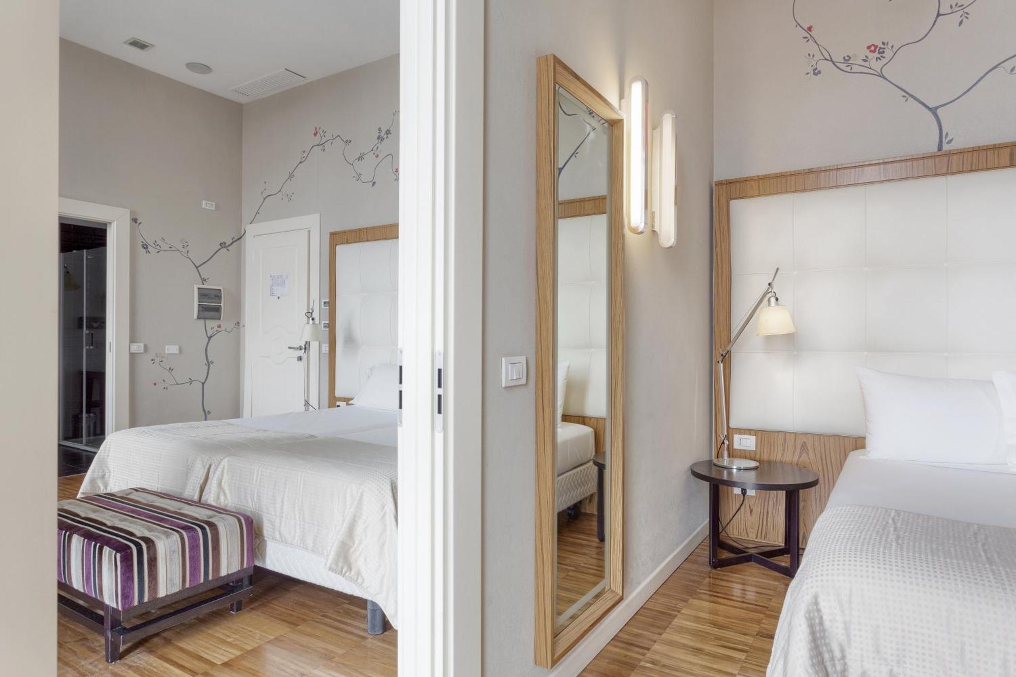Two Connecting Double Rooms