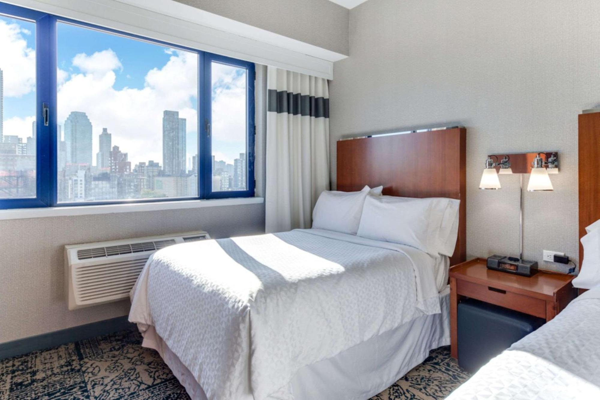Double Room Two Double Beds Work Desk Non-Smoking