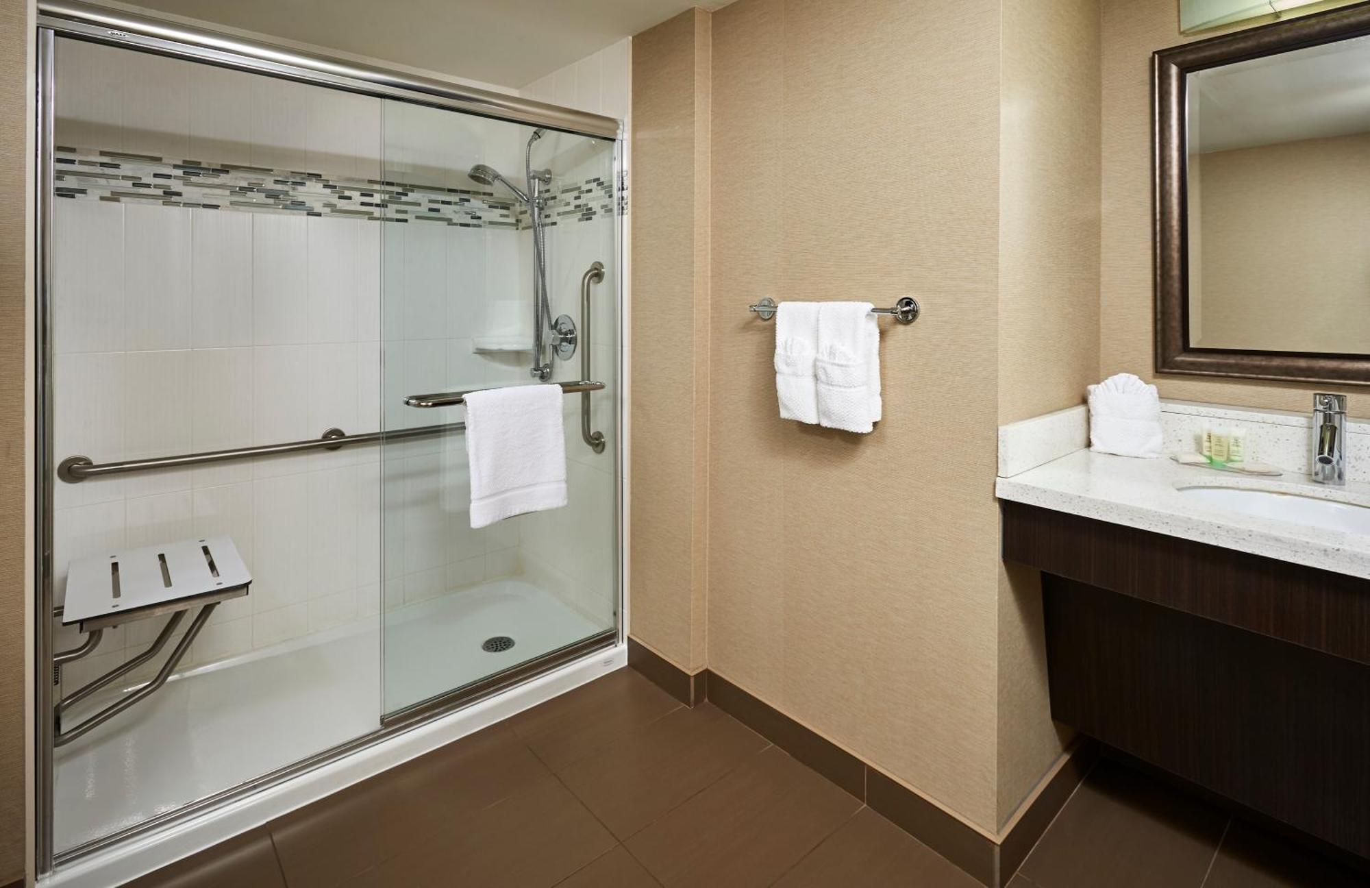 One-Bedroom Suite Roll Shower Mobility Accessible