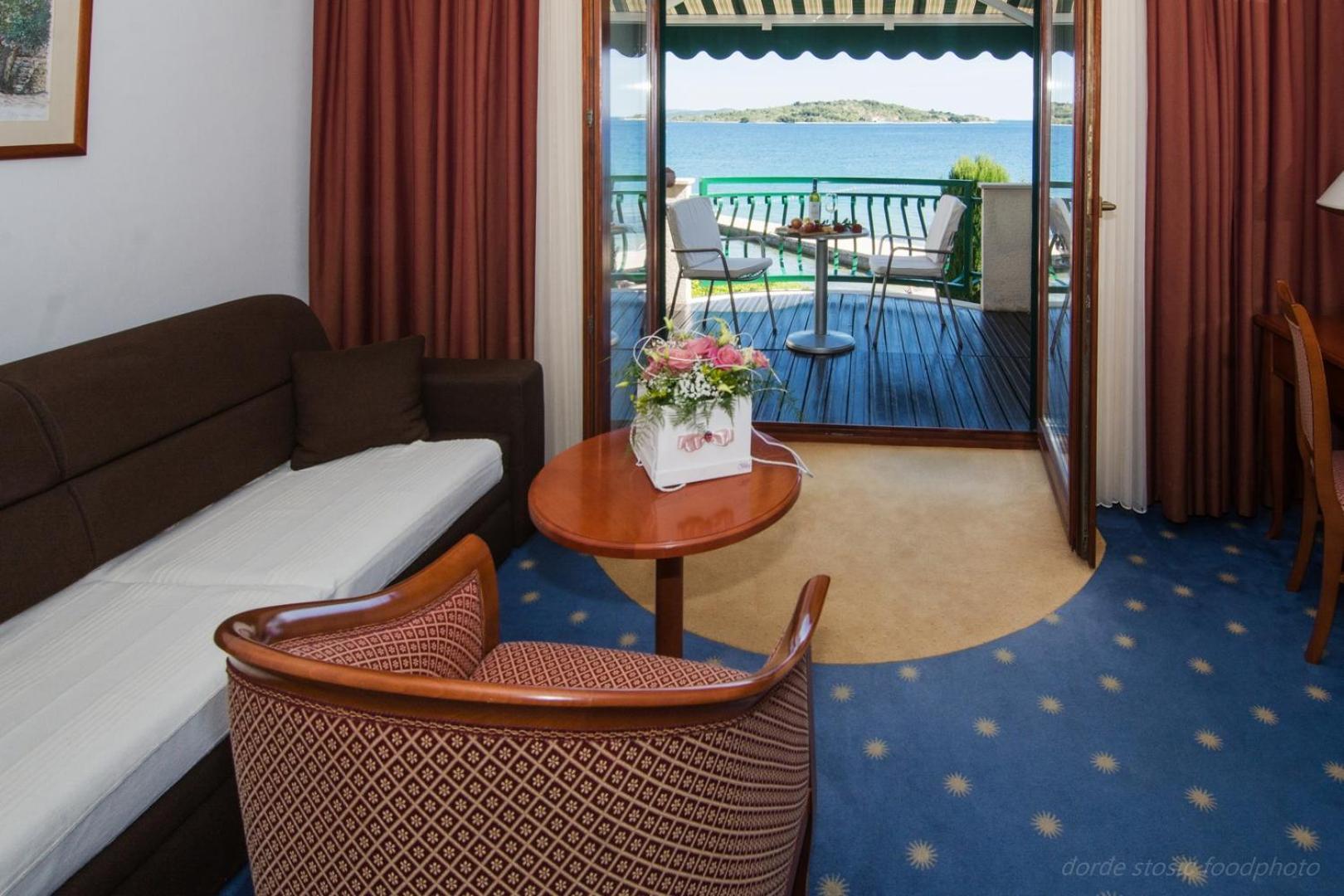 Deluxe Plus Twin Room Extra Bed Balcony Sea View