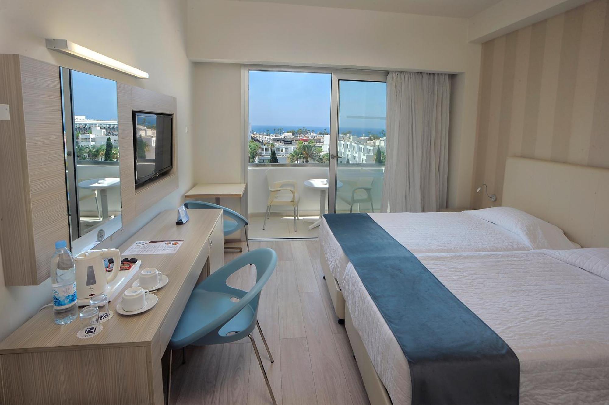 Superior Double or Twin Room with Side Sea View