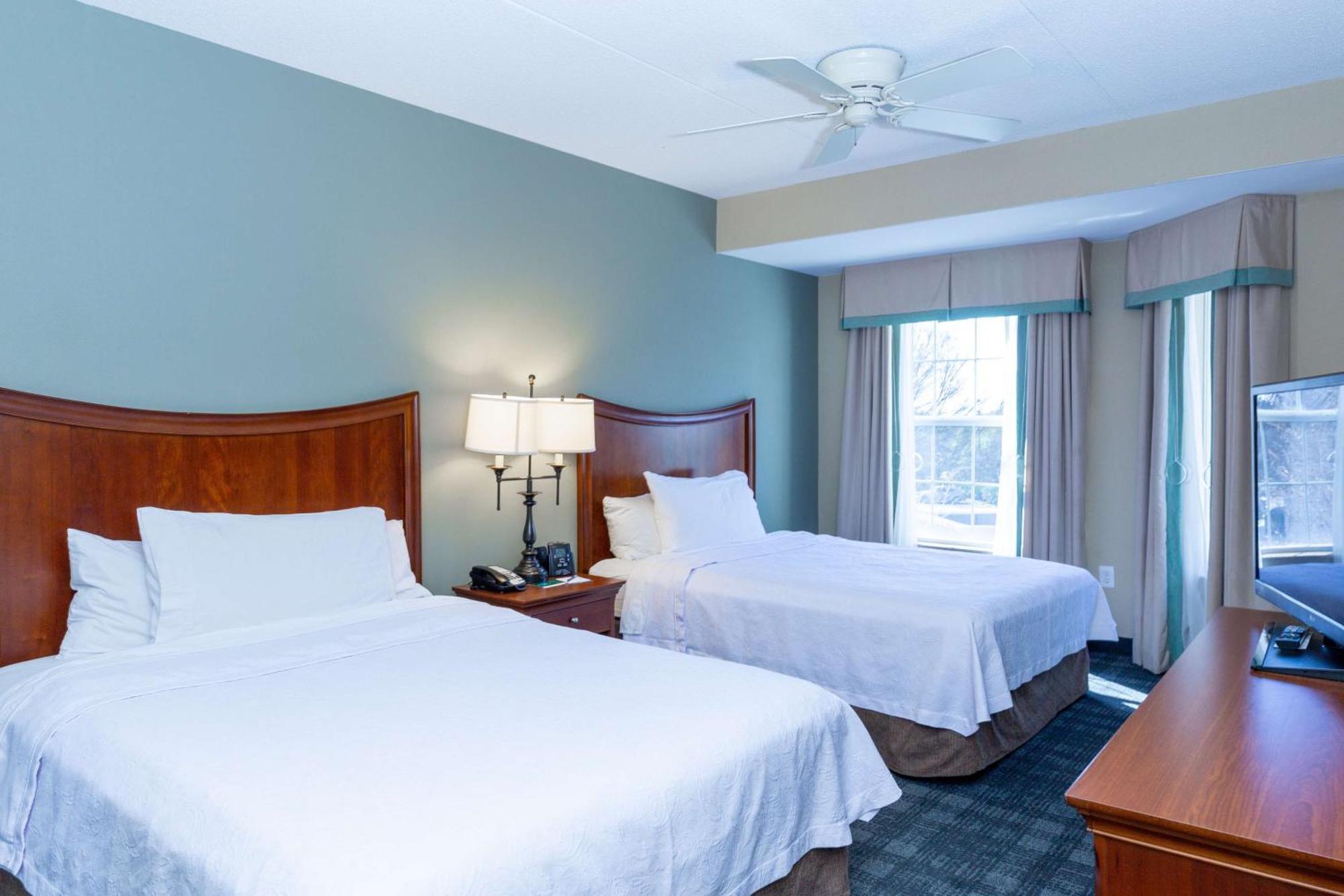 Suite Two Queen Beds Tub Mobility Hearing Access or Non-Smoking