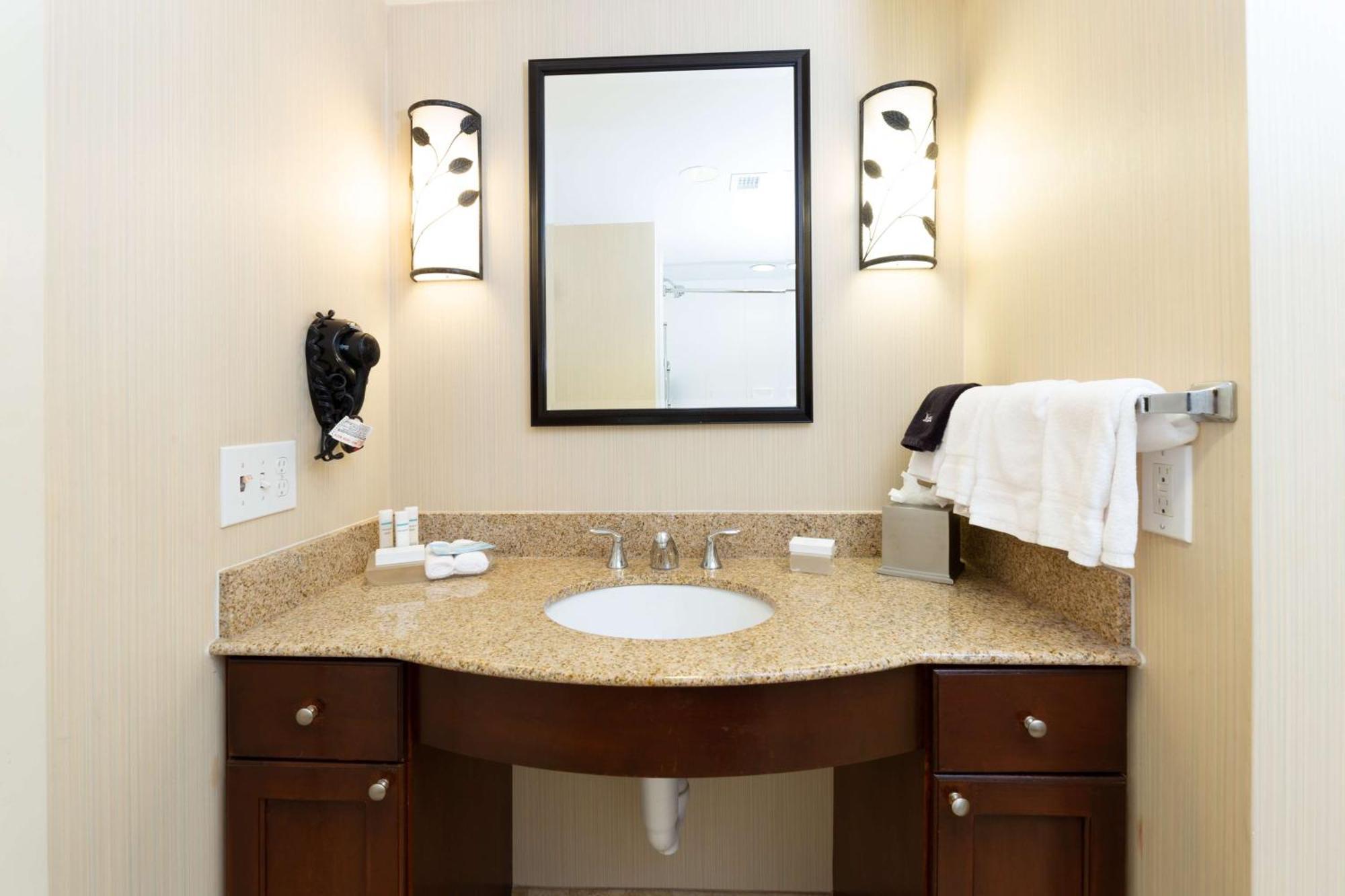 Suite Two Queen Beds Tub Mobility Hearing Access or Non-Smoking
