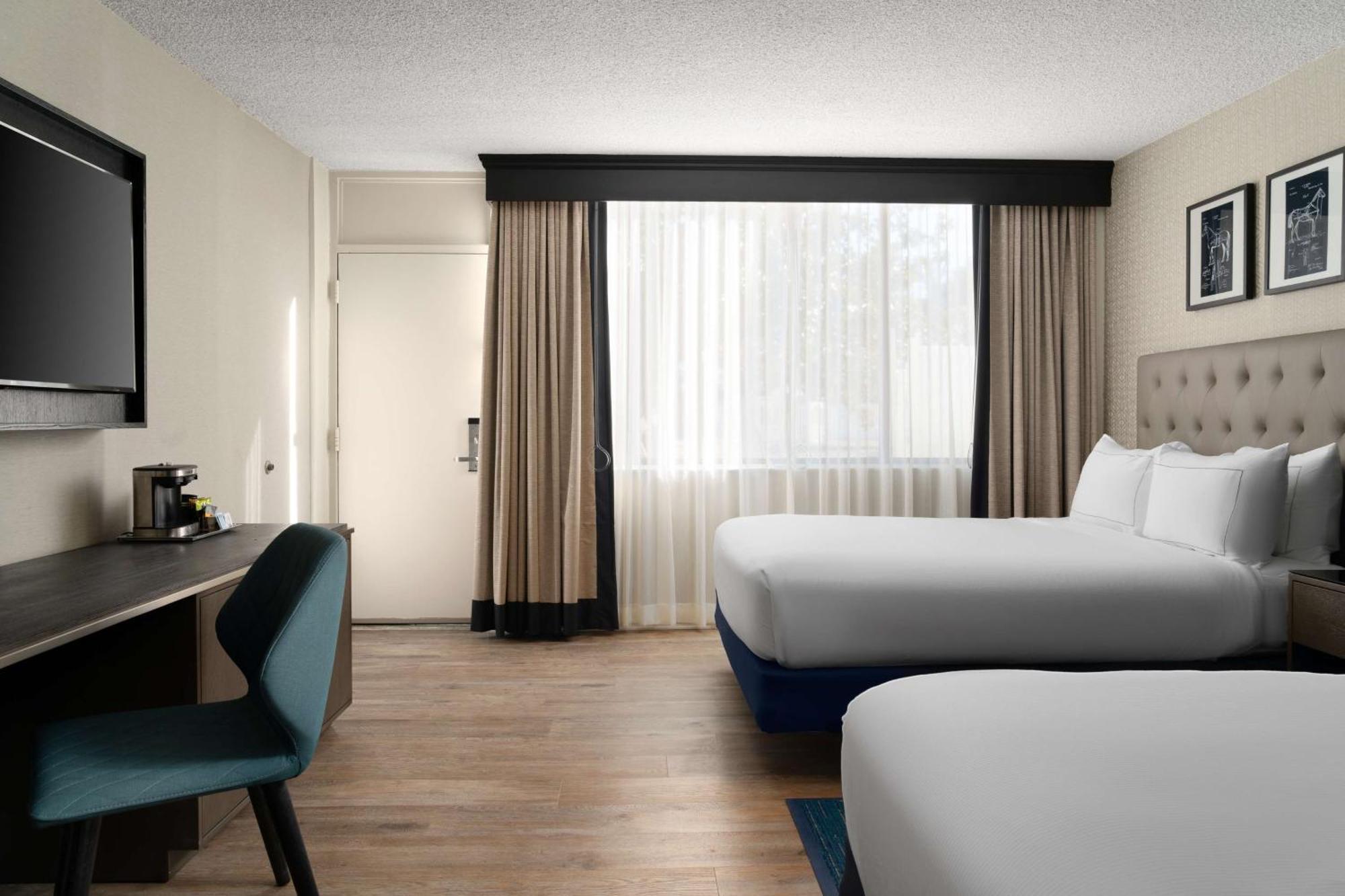 Queen Room Two Queen Beds Disability Access Roll Shower
