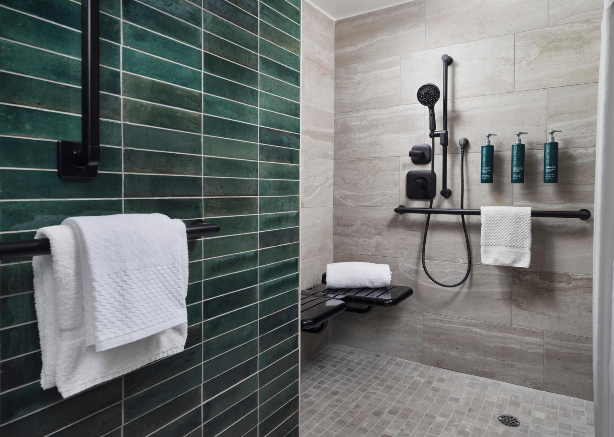 Queen Room Two Queen Beds Roll Shower Mobility Hearing Access