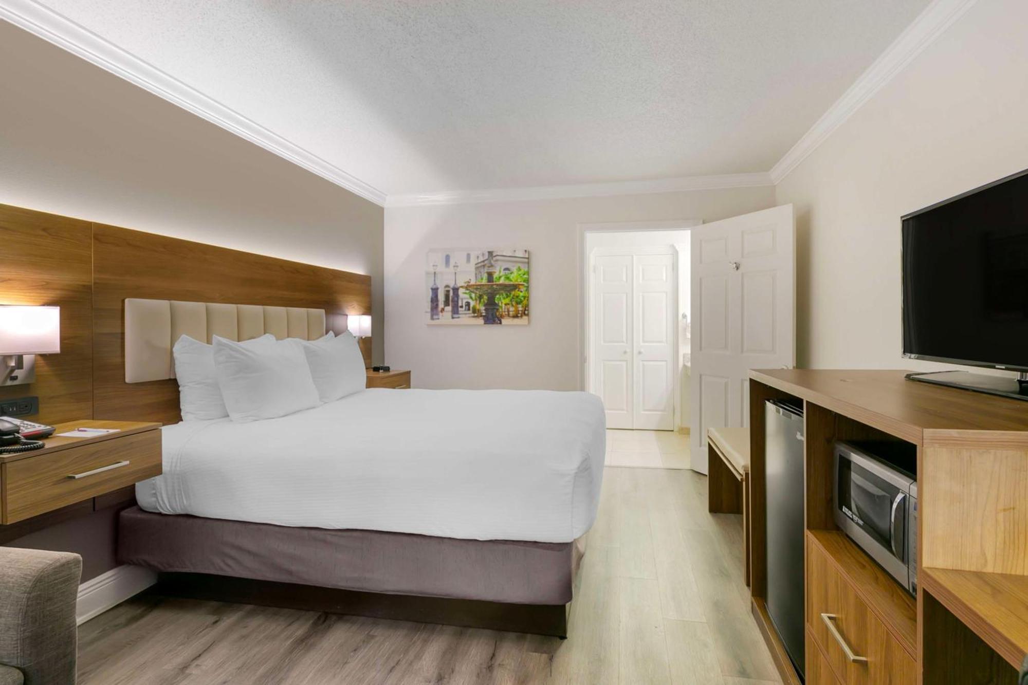 Queen Room with Roll-In Shower - Mobility Accessible/Non-Smoking