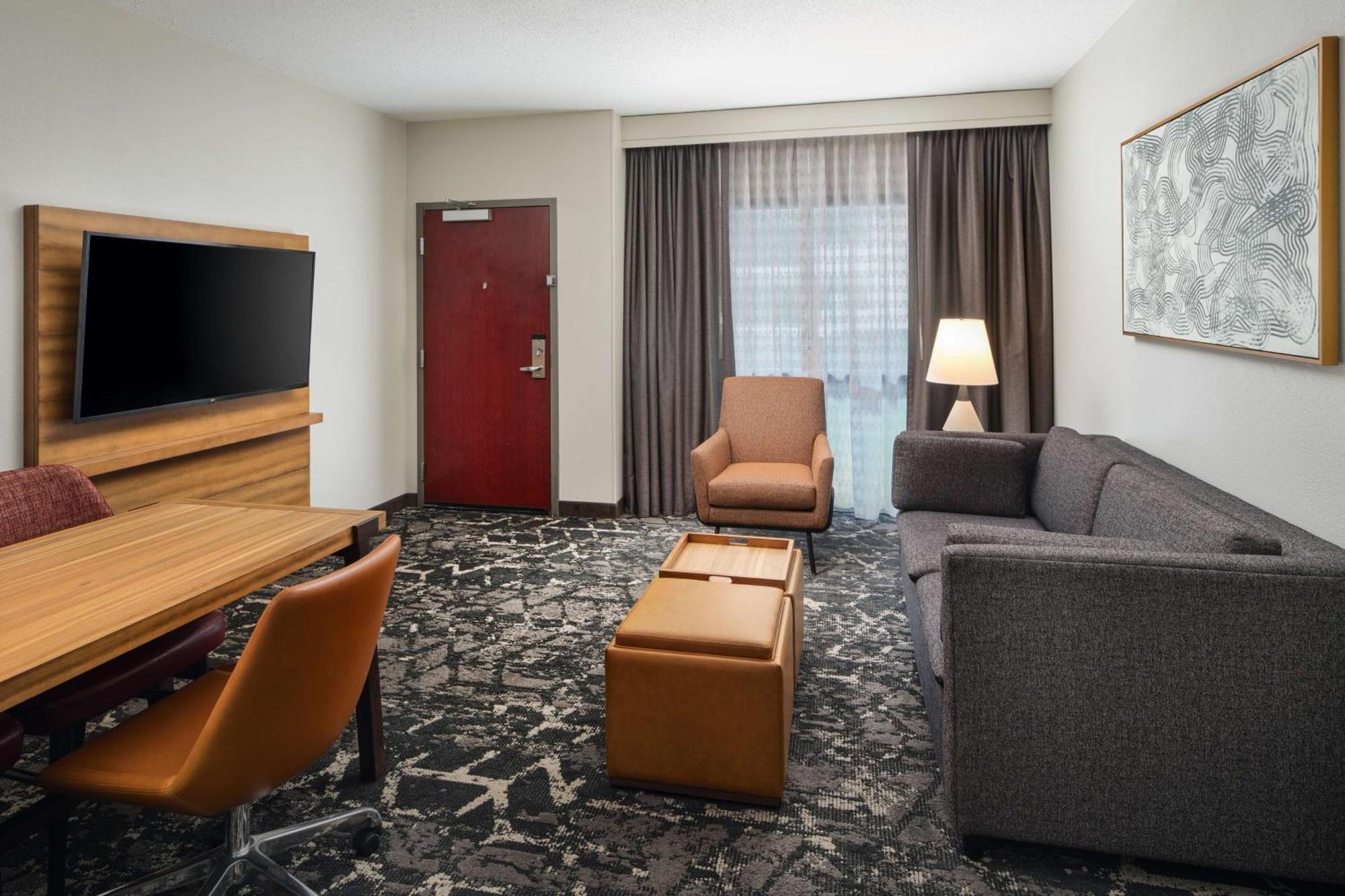 Suite Two Queen Beds Roll Shower Mobility or Hearing Access