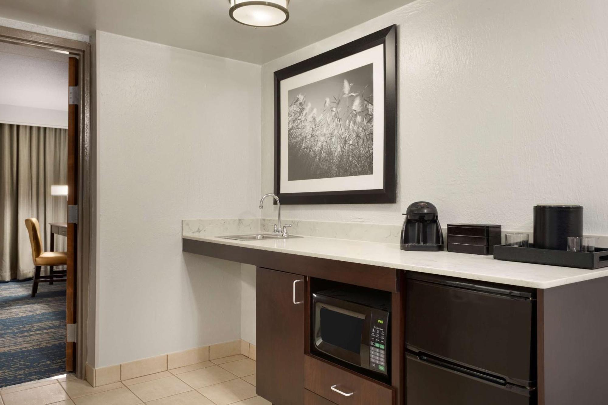 Suite with Two Double Beds and Roll-In Shower - Mobility and Hearing Access/Non-Smoking