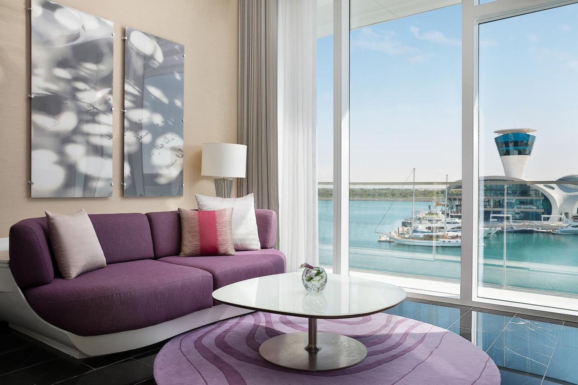Deluxe Guest room 1 King Marina View Balcony Complimentary Yas Beach Access,1553652823:JPEG