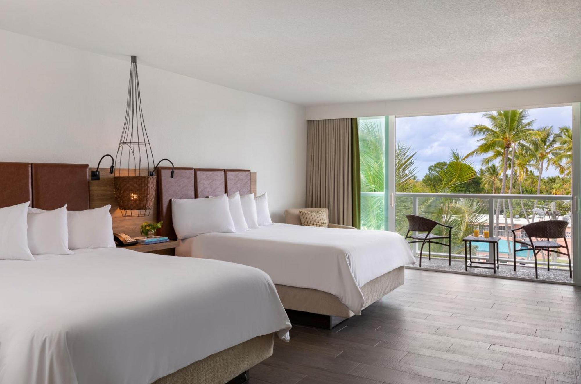 Partial Ocean View Two Queen Beds