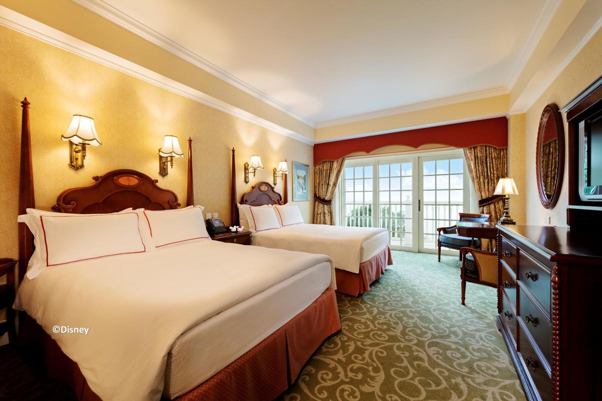 Sea View Room Balcony Two Double Beds