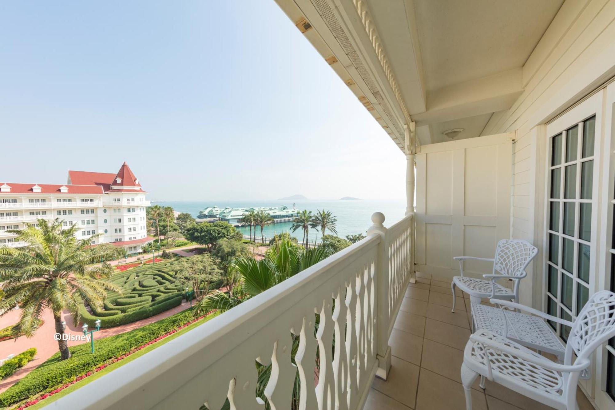 Sea View Room Balcony Two Double Beds