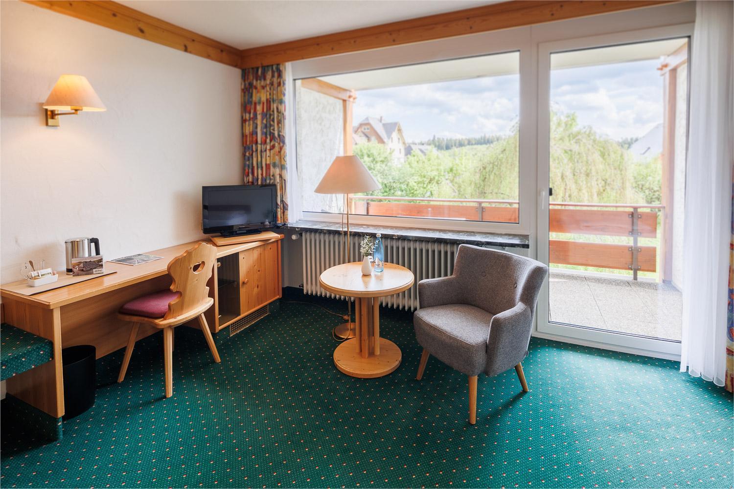 Comfort Single Room with Balcony