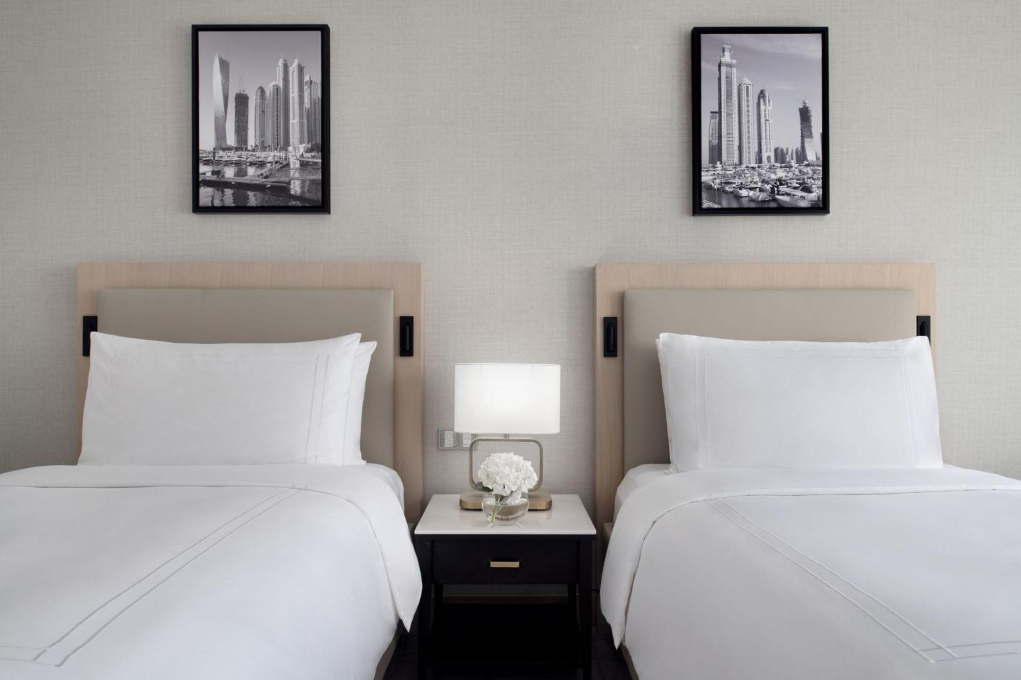 Executive City View Room, Twin Bed, Club lounge access with Breakfast, Lunch & Dinner, Including direct access to Dubai Marina Mall & Marina Walk