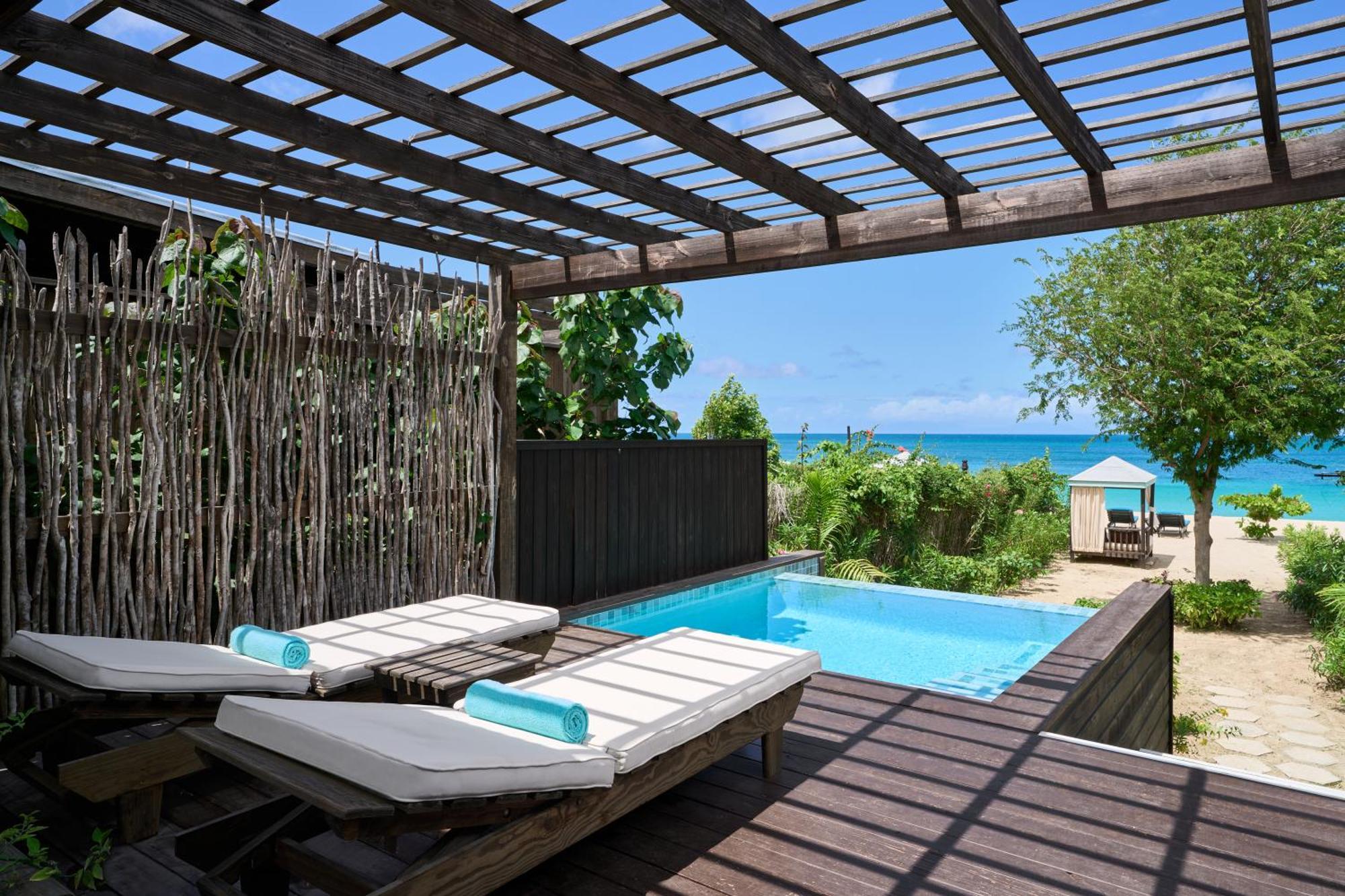 Premium Beachfront Sanctuary Pool Cottage