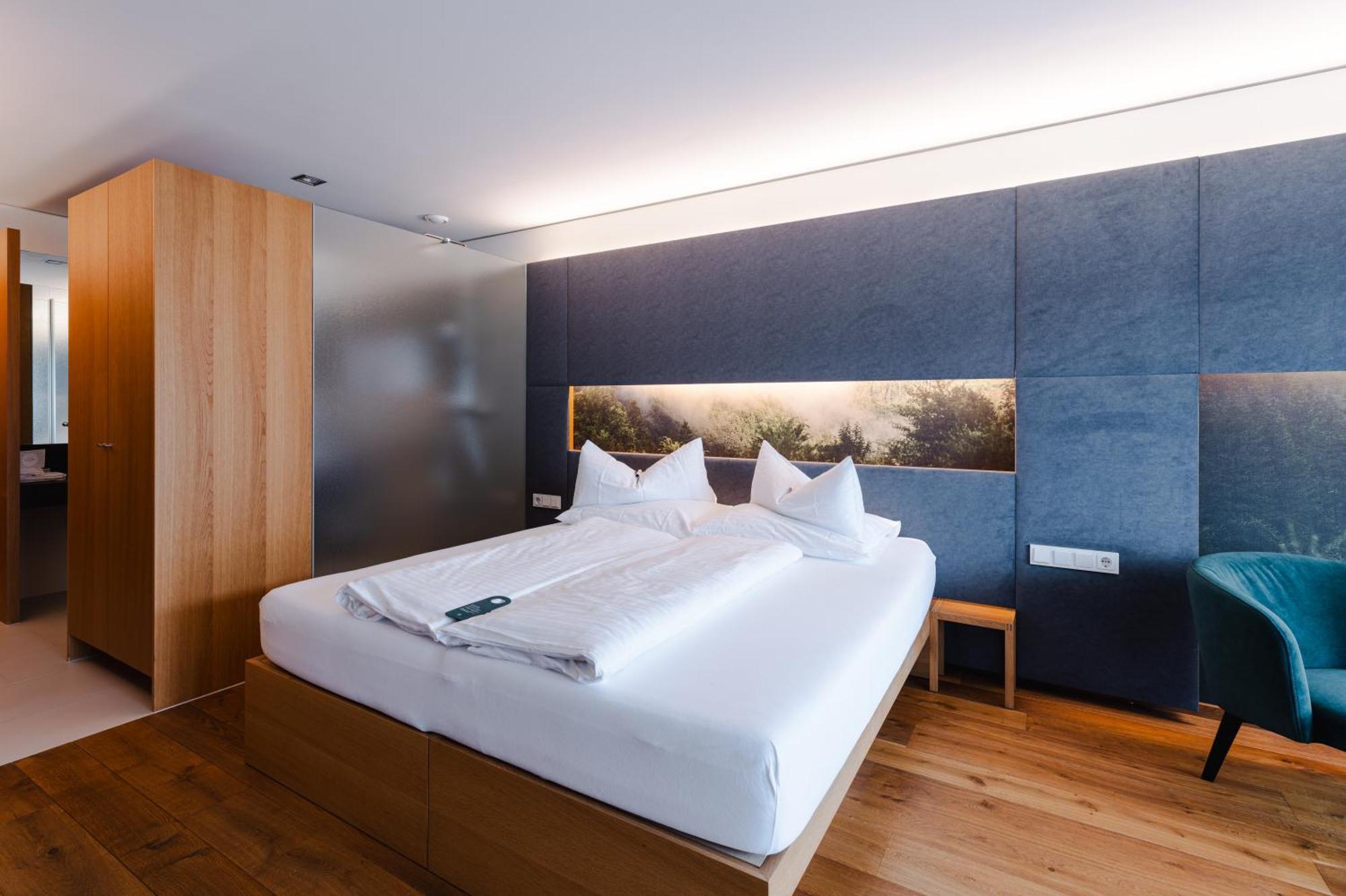 Superior Double Room Balcony Mountain View private Steam Bath