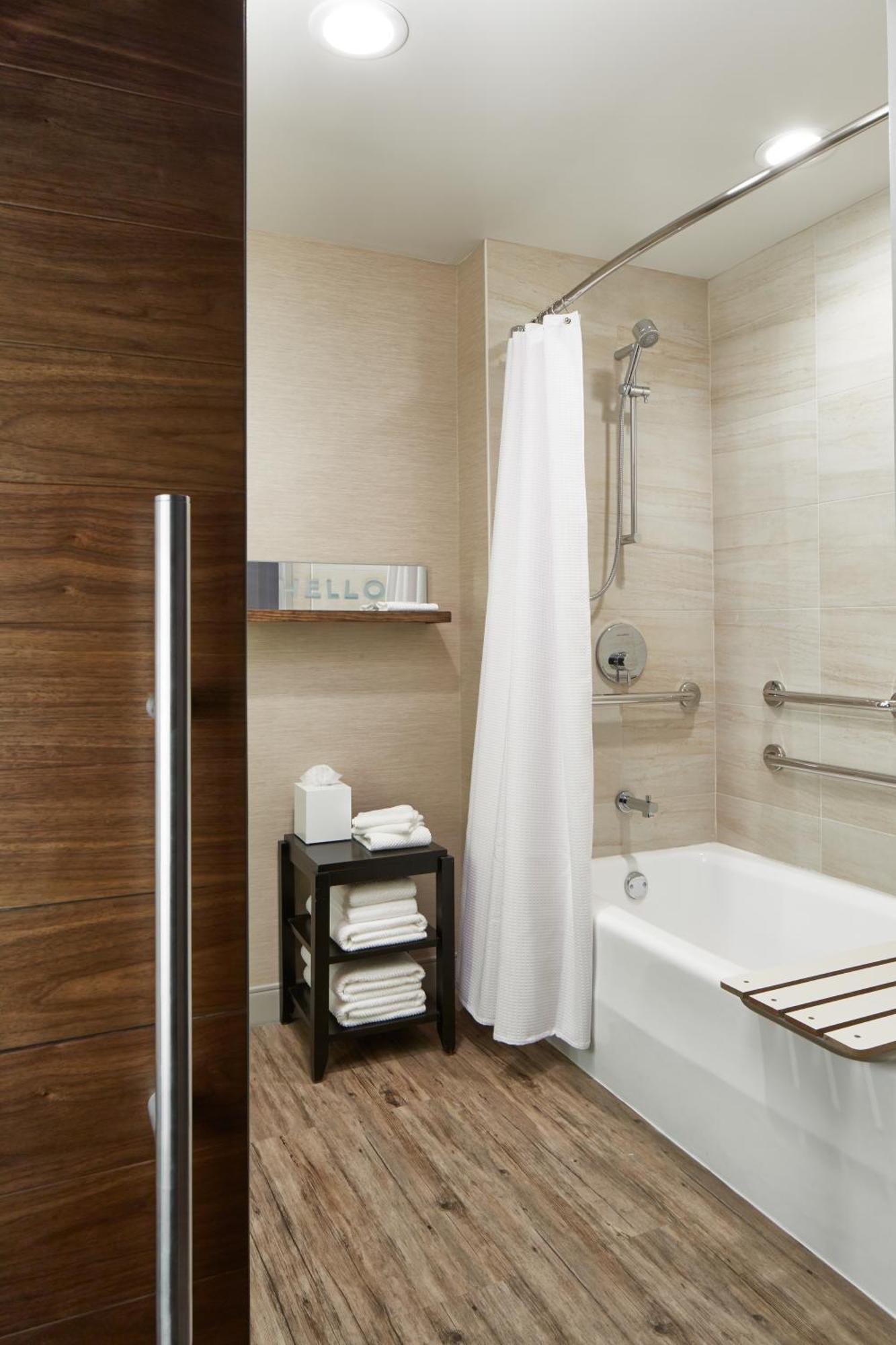 Double Room Two Double Beds Mobility Accessible Tub