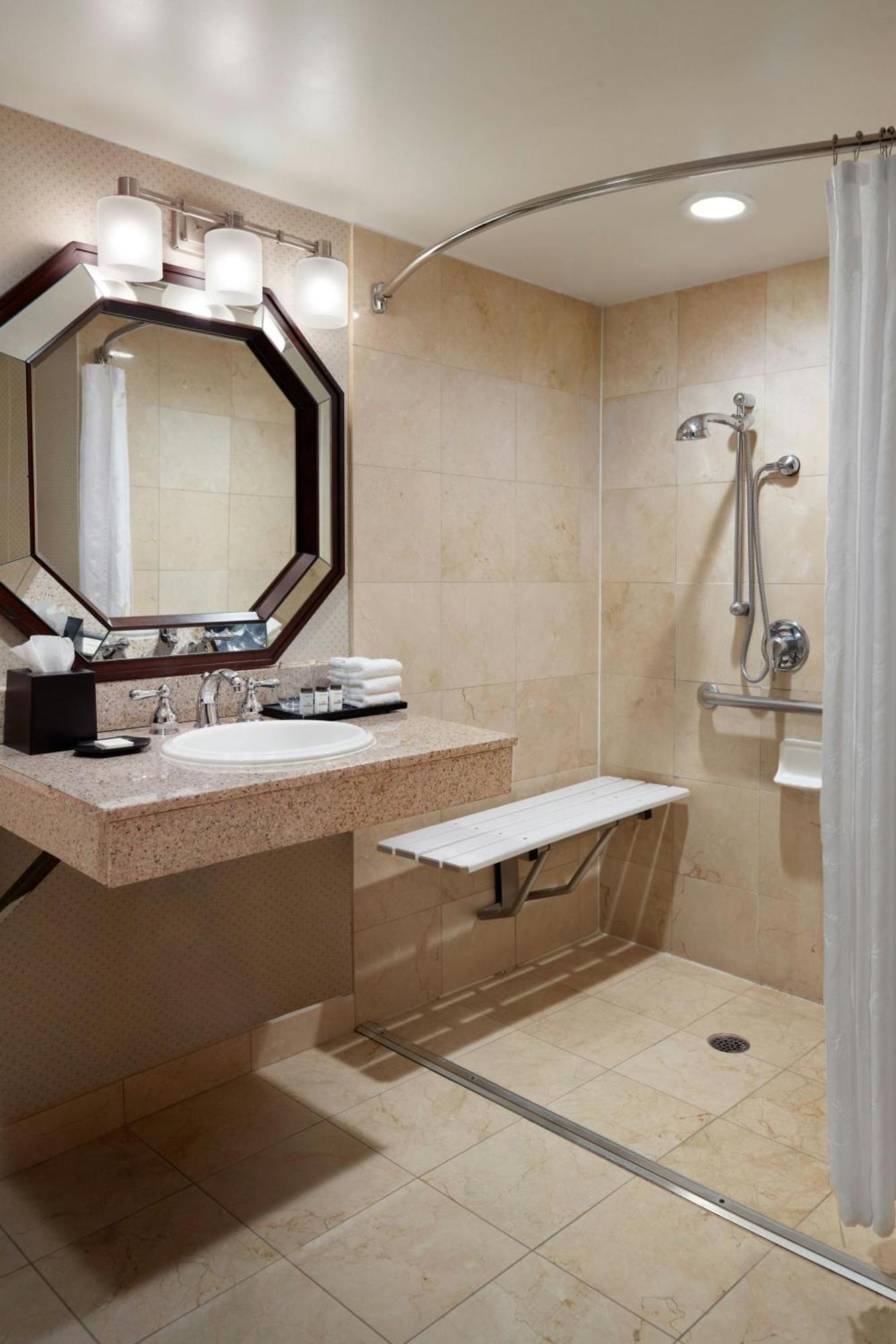 Traditional King Room Adapted Tub Mobility Accessible