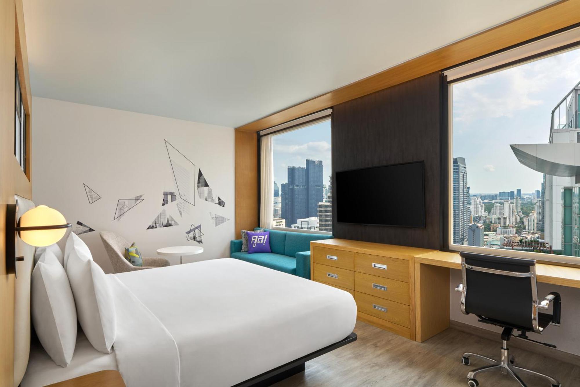 Stylish Suite Junior King Suite City View