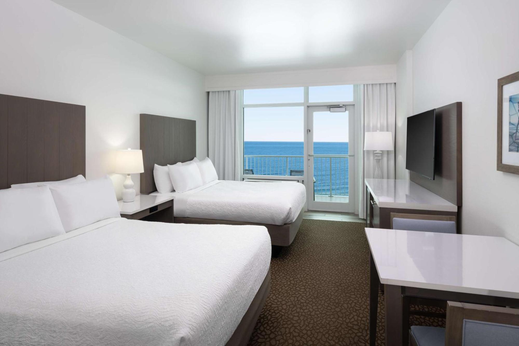 Queen Room Two Queen Beds Balcony Beach Front or Non-Smoking
