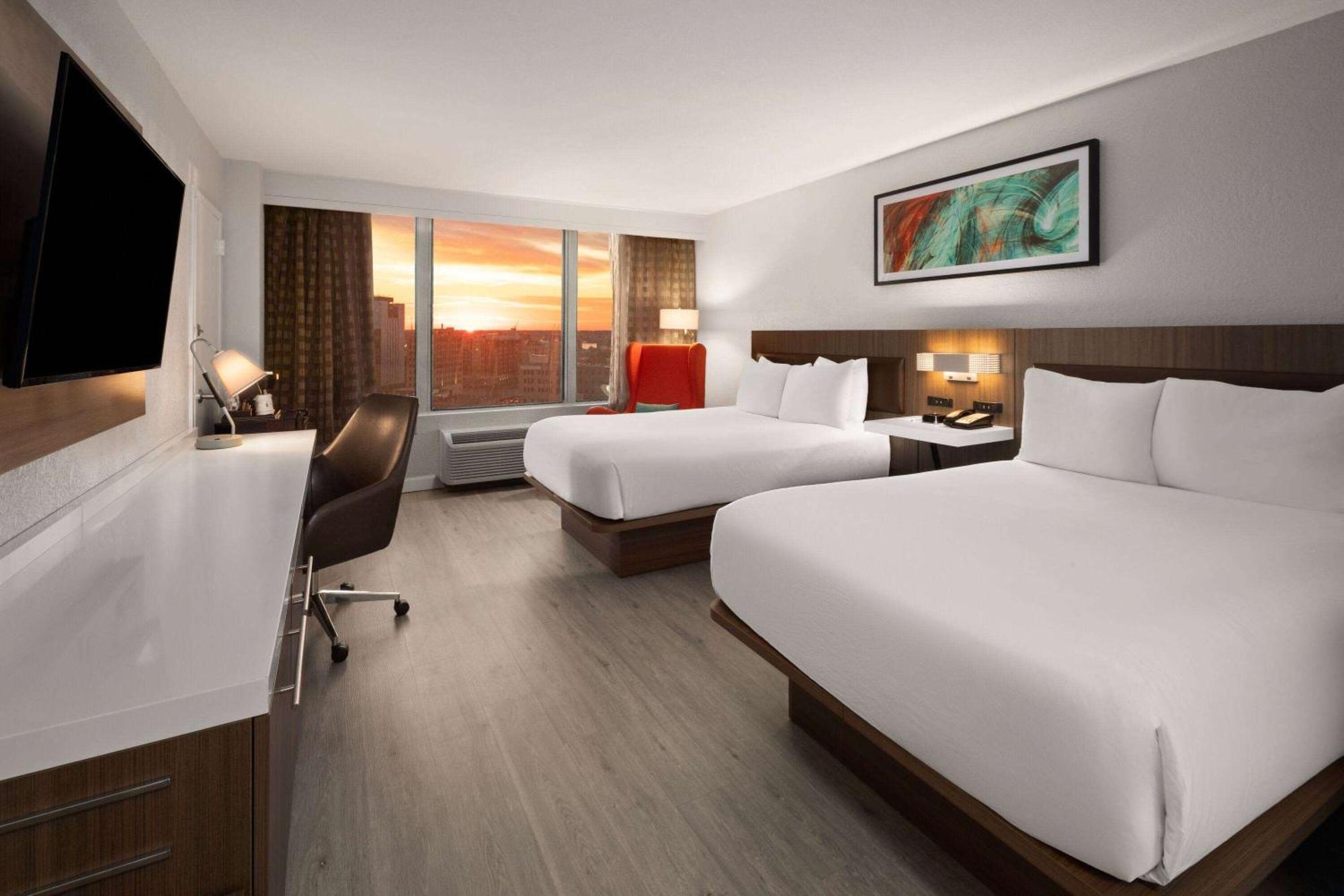 Two Double Beds