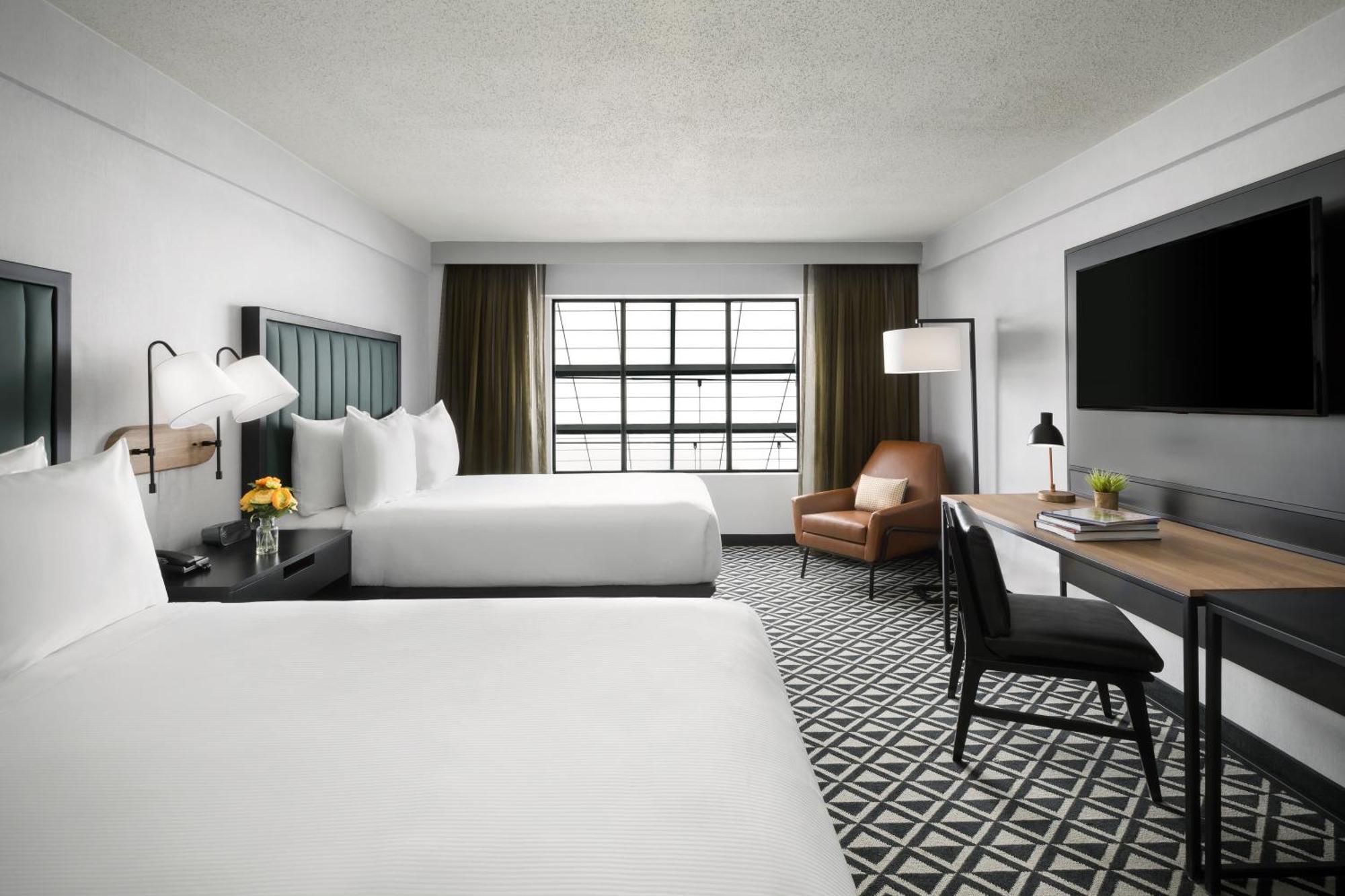 Two Double Beds Interior