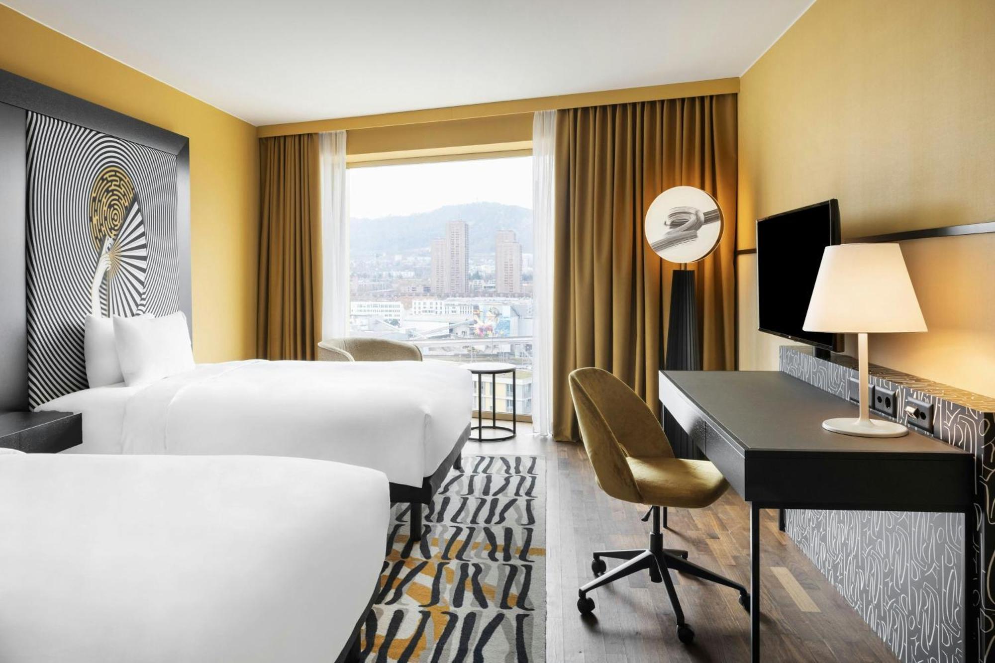 Superior Double Room Two Double Beds High Floor