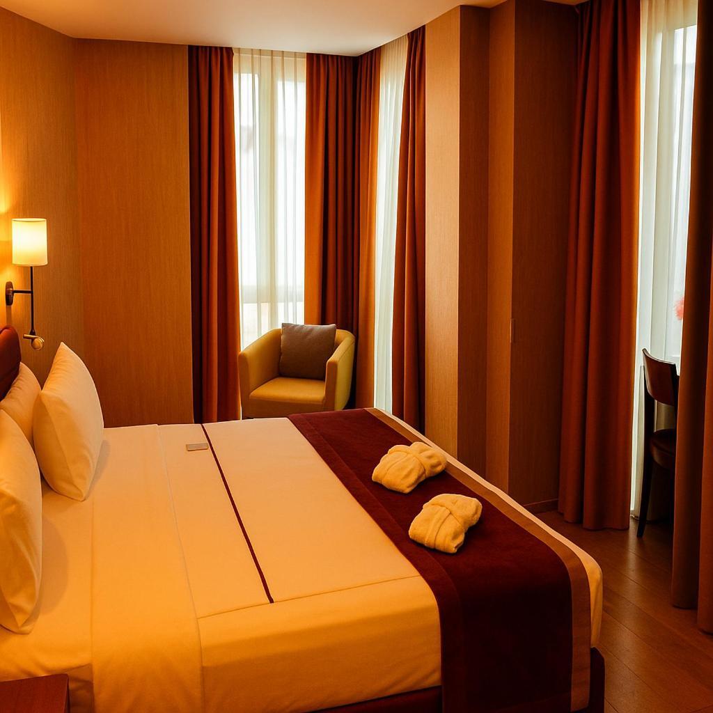 Deluxe Double Room with Bosphorus View - Free Access to Spa