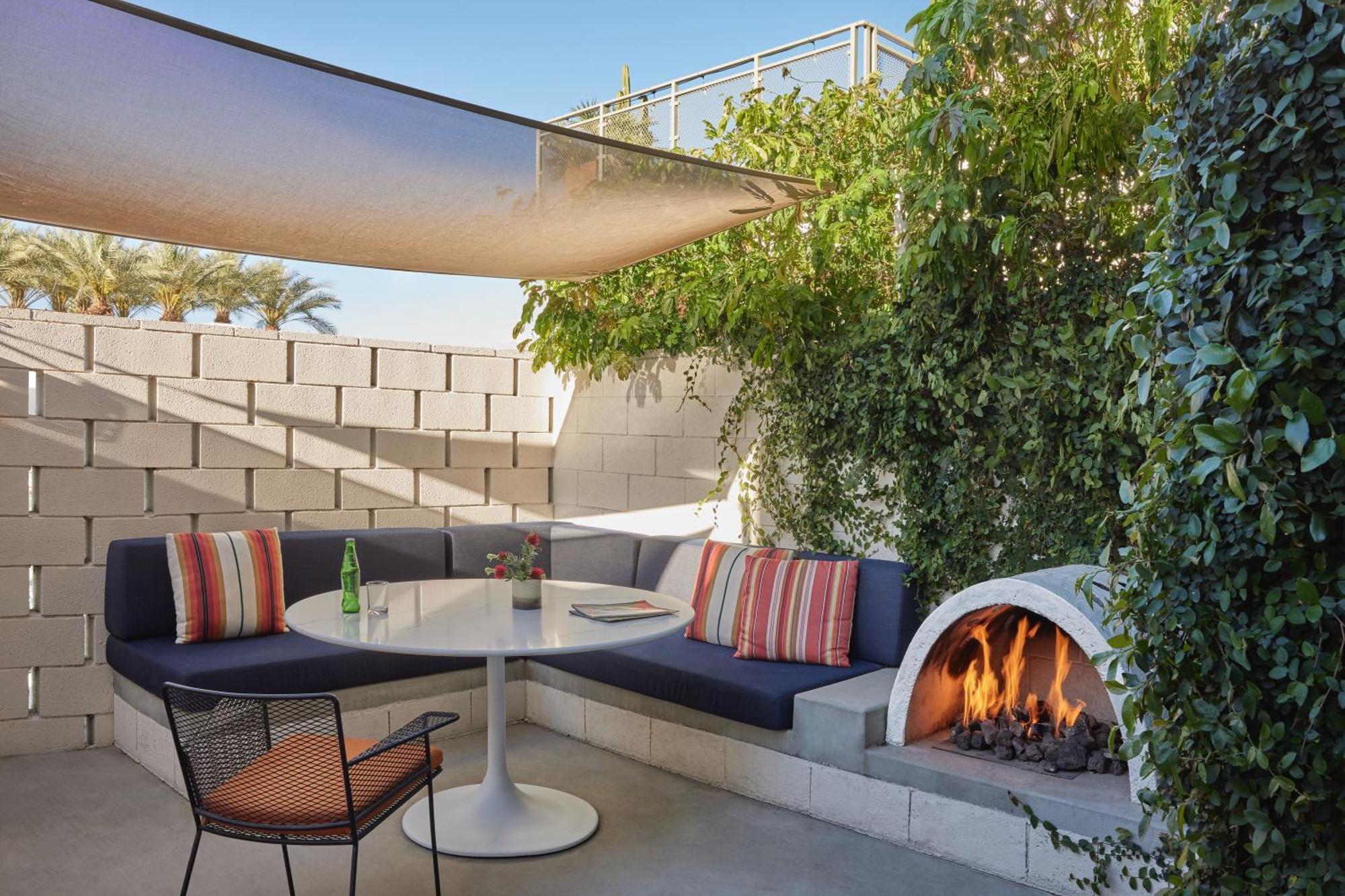 Patio Room Fireplace