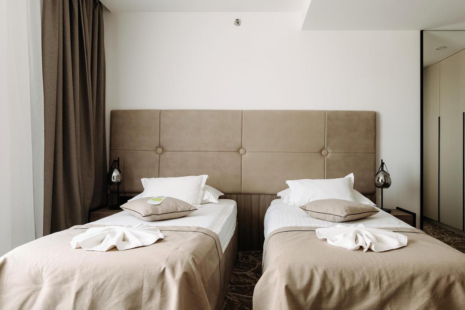 Superior Twin Room Balcony Partial Sea View