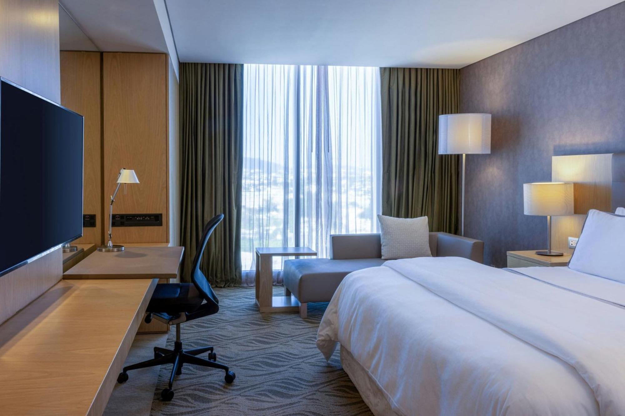 Deluxe 1 King Guest room 1 King City view