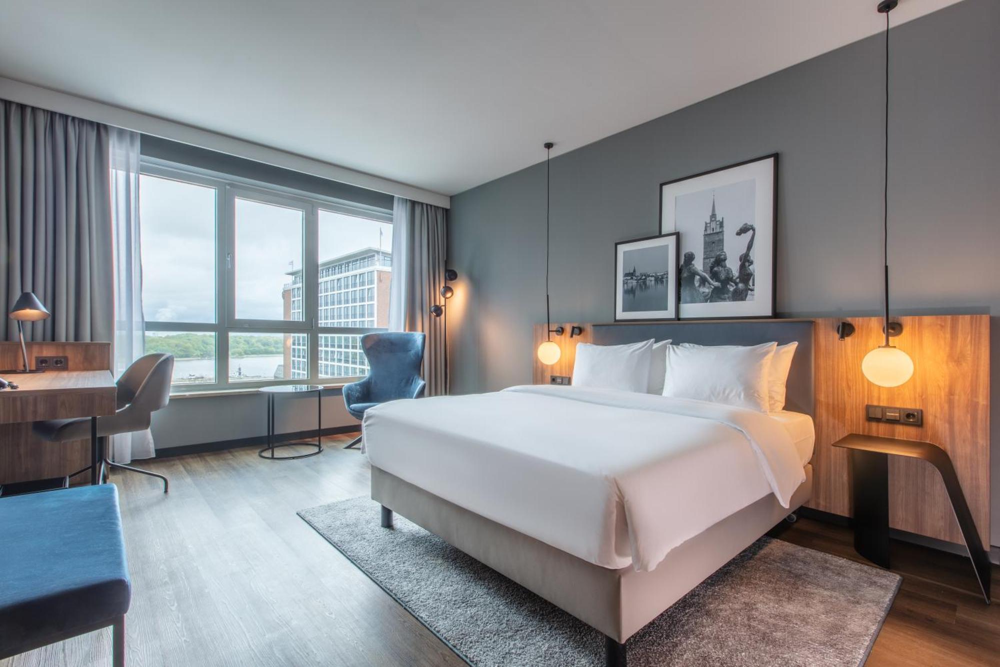 Standard Zimmer mit Hafenblick