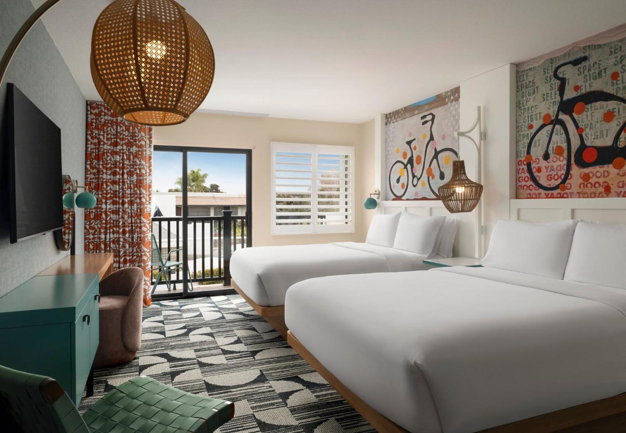 Standard Queen Room Two Queen Beds Balcony
