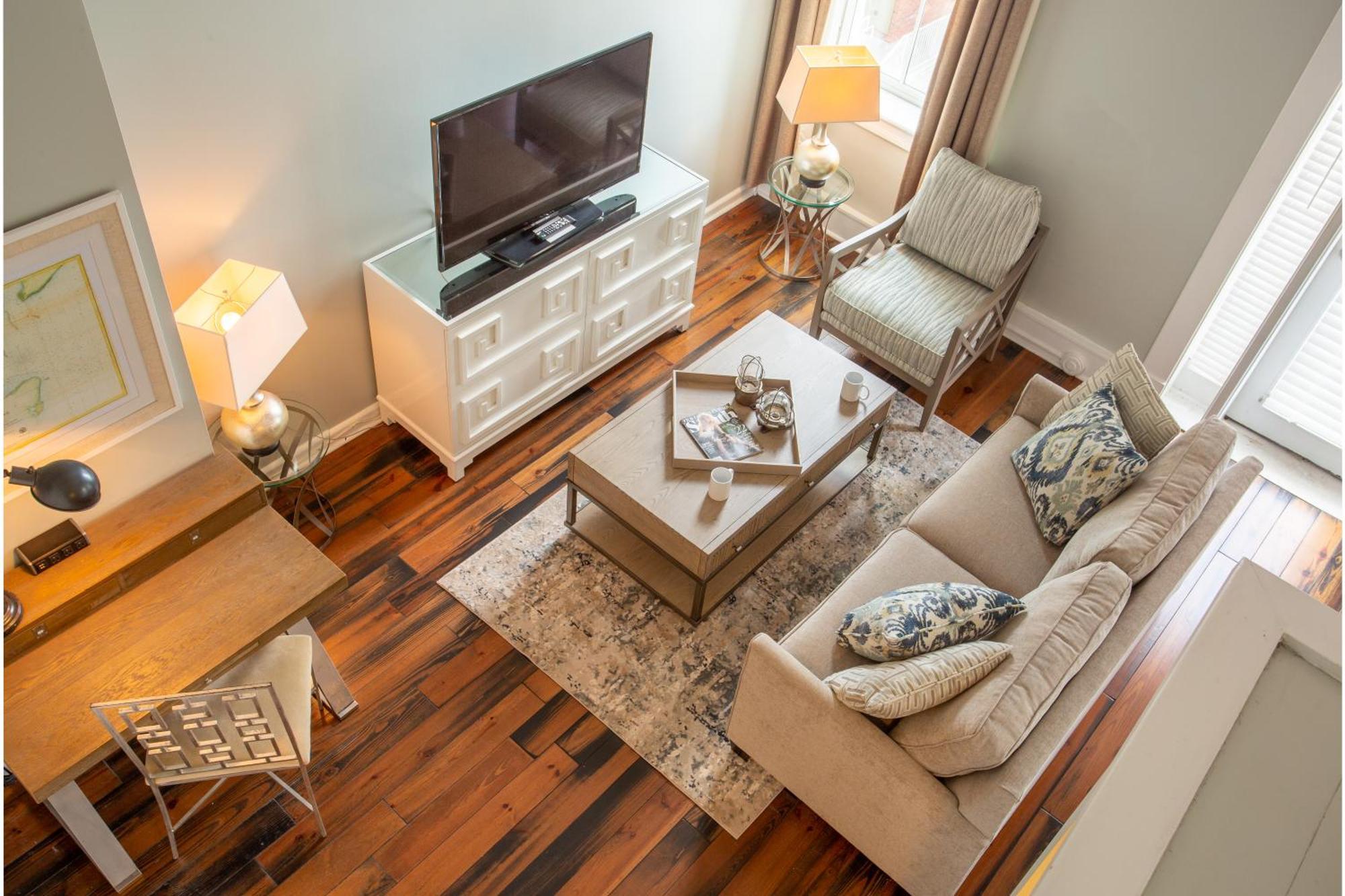 Two-Bedroom Suite Balcony Stair Access Only