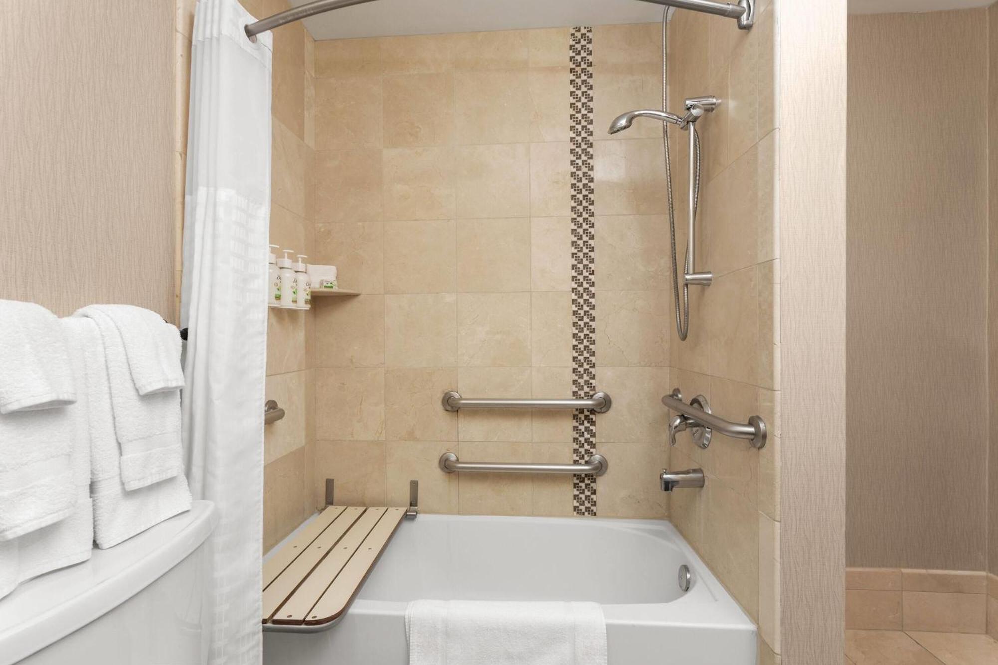 2 Queen Beds One-Bedroom Suite Non-Smoking Mobility Accessible Grab Bars