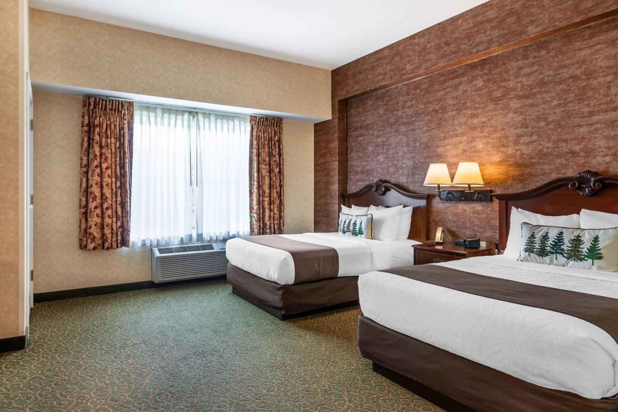 Double Room Two Double Beds Accessible or Non-Smoking