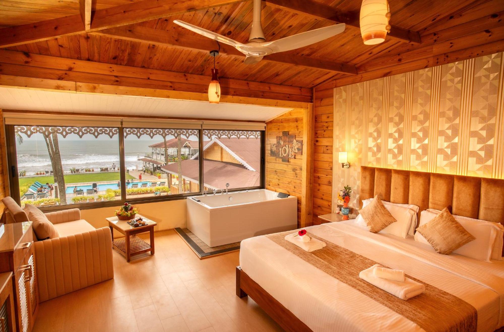 Superior Sea Facing Chalet Jacuzzi on Food & Beverages 21 Happy Hours