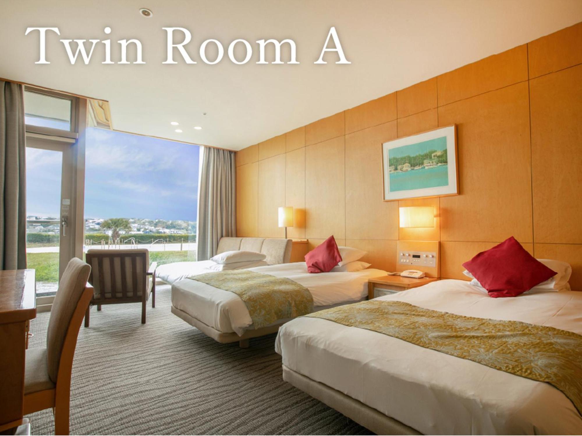 Twin Room A MtFuji Enoshima View Non-Smoking