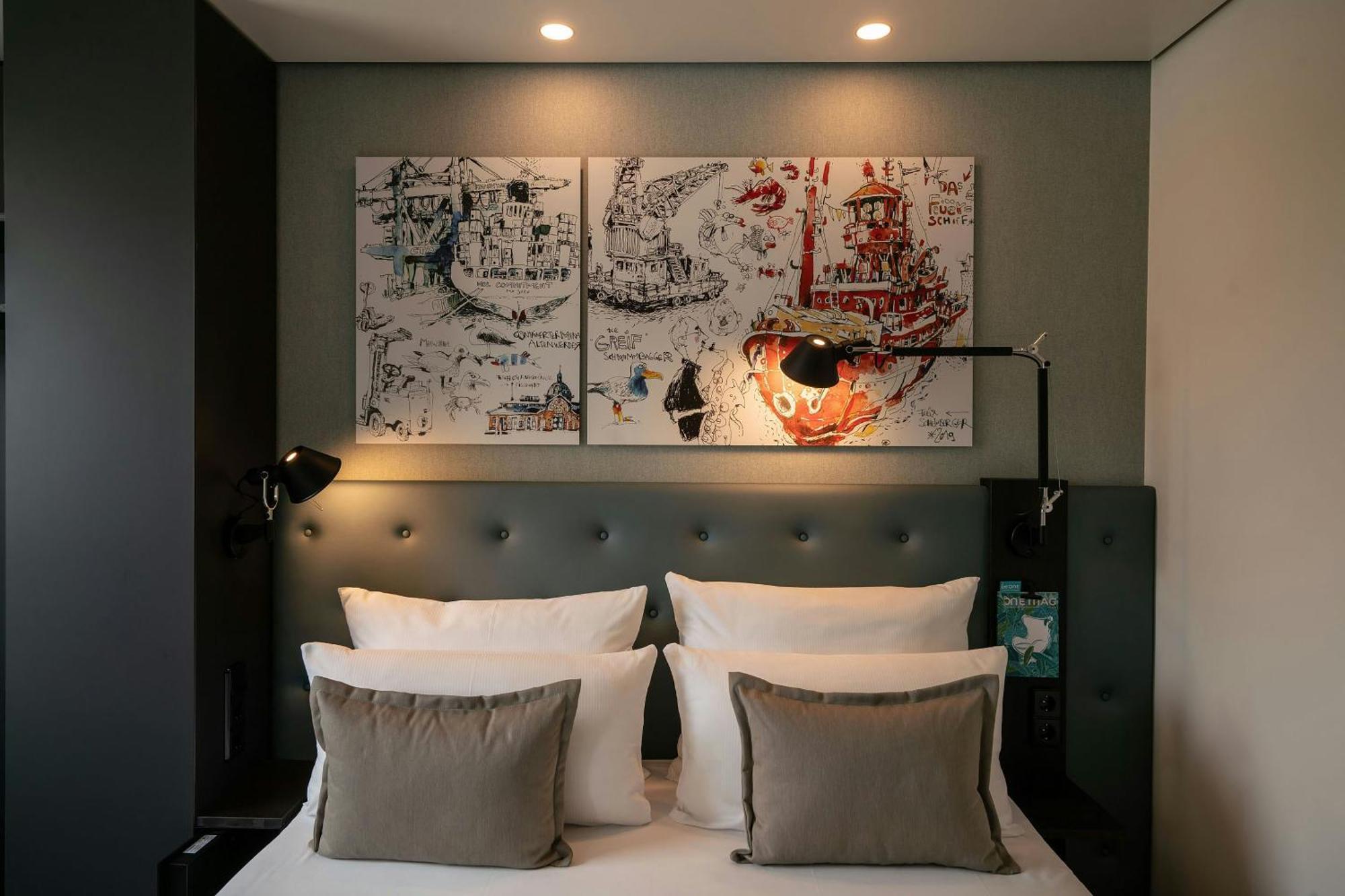 Zimmer mit Queensize-Bett