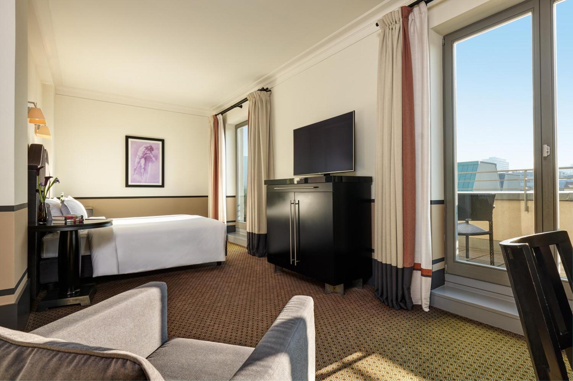 Chambre Double ou Lits Jumeaux Deluxe avec Balcon