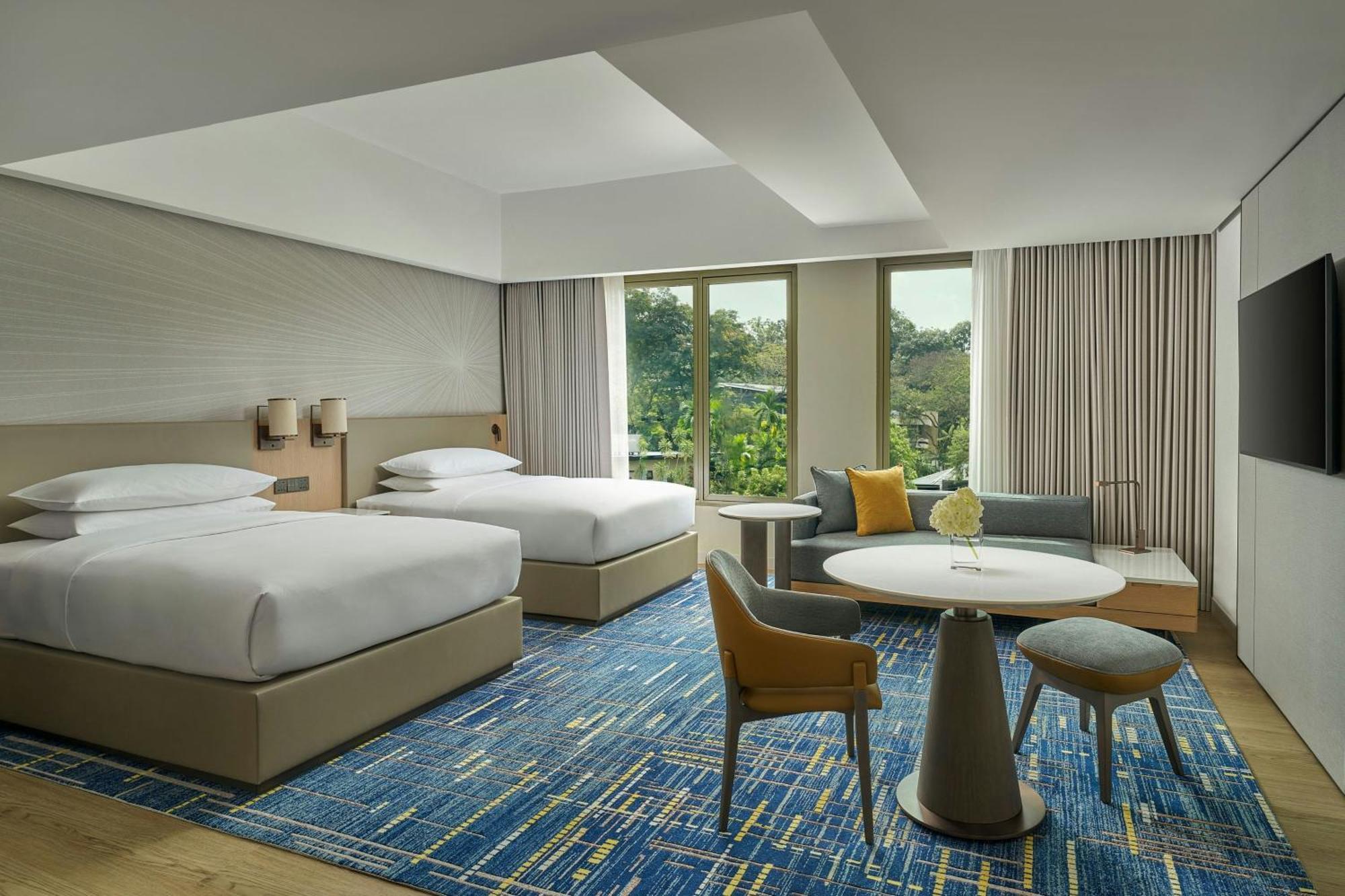 Suite Two Double Beds City View