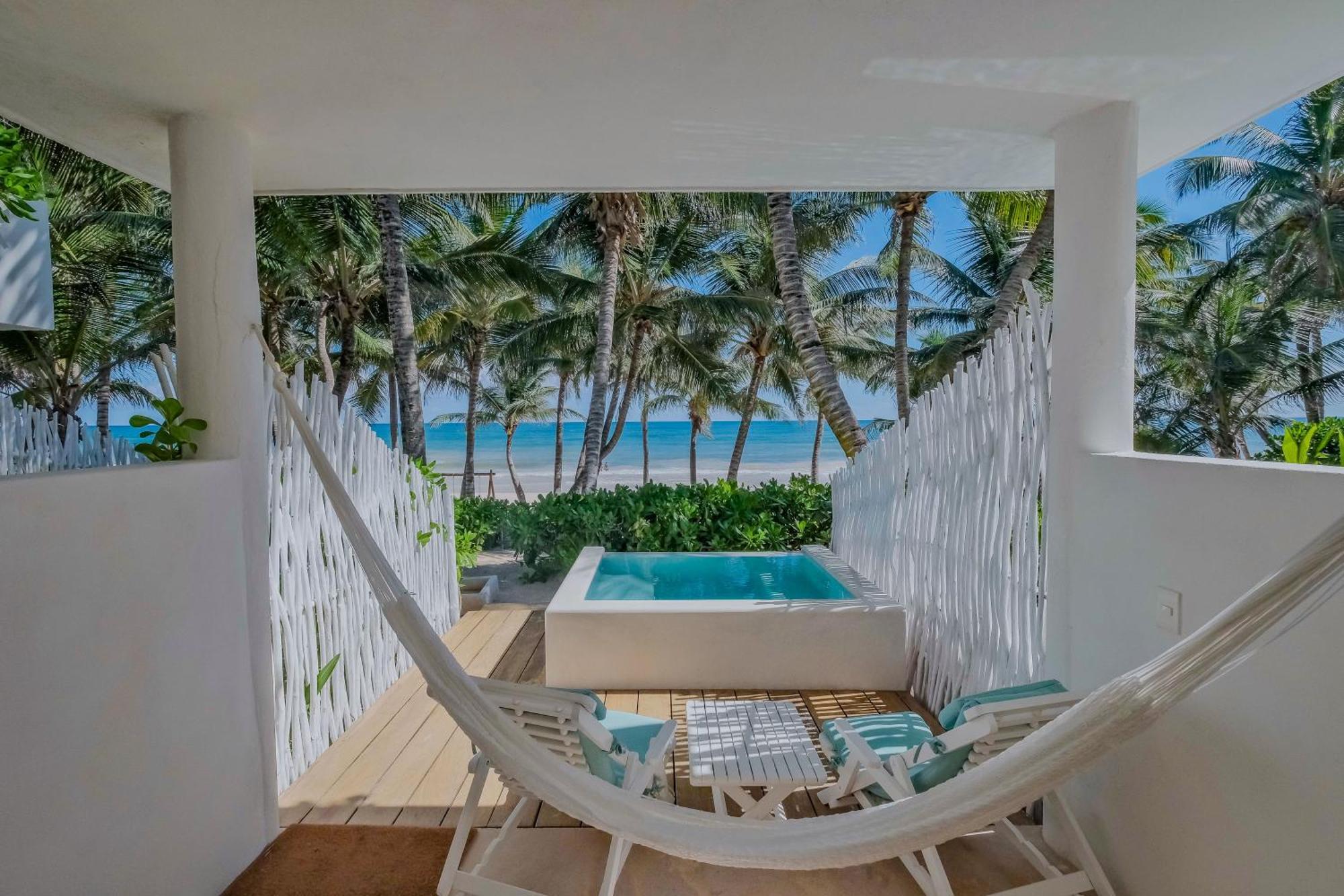 Beachfront ground floor