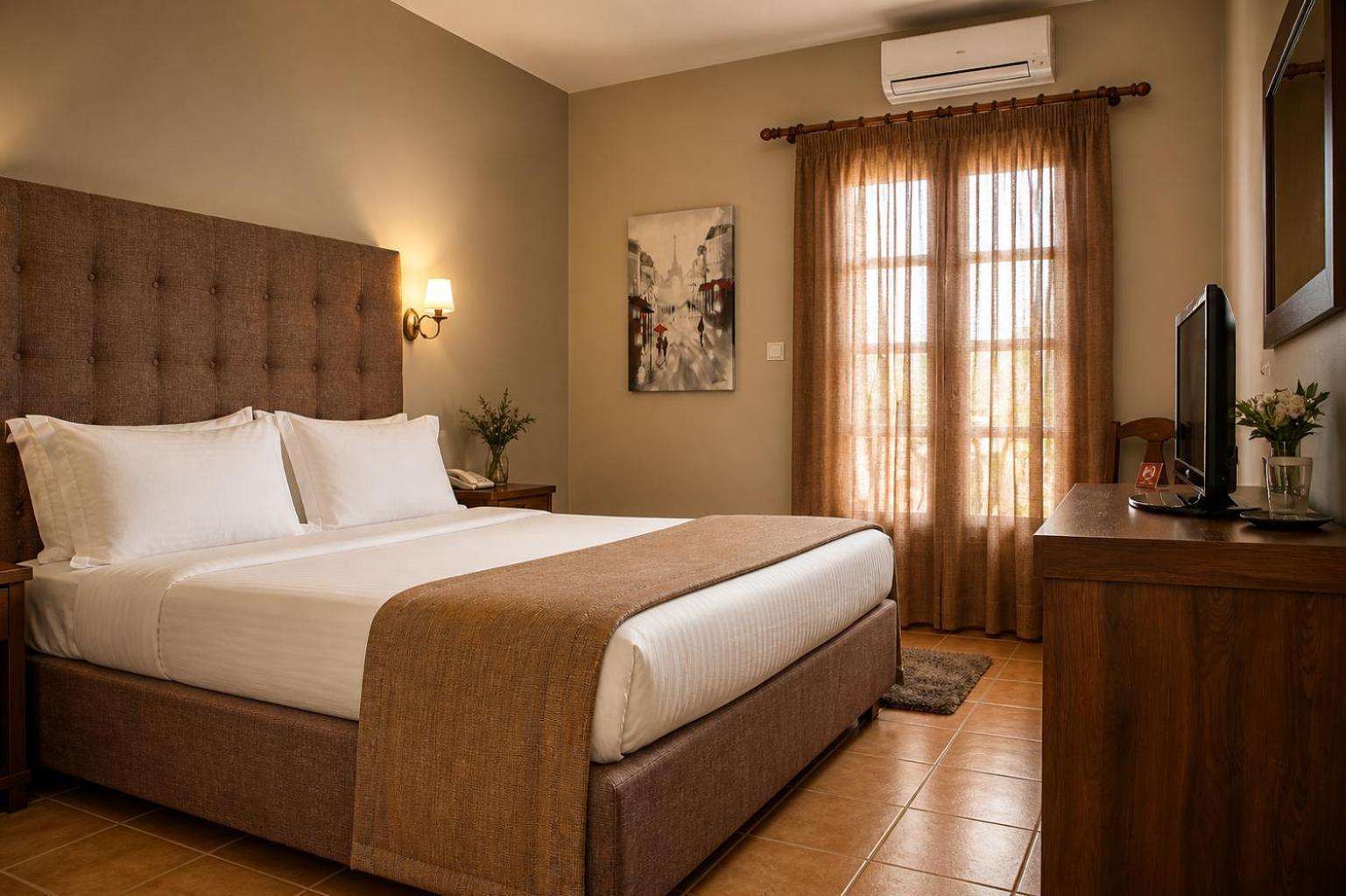 Double Room Ground Floor Garden & Meteora View
