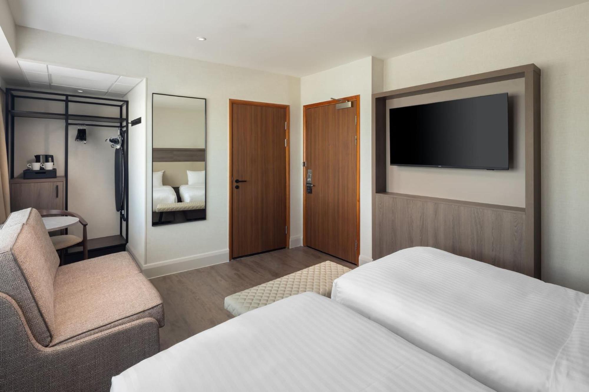 Twin Room Two Single Beds Sofa Bed