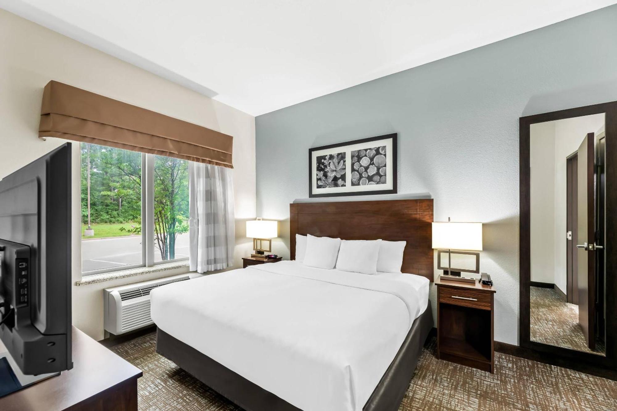 Suite 1 King Bed Kitchen