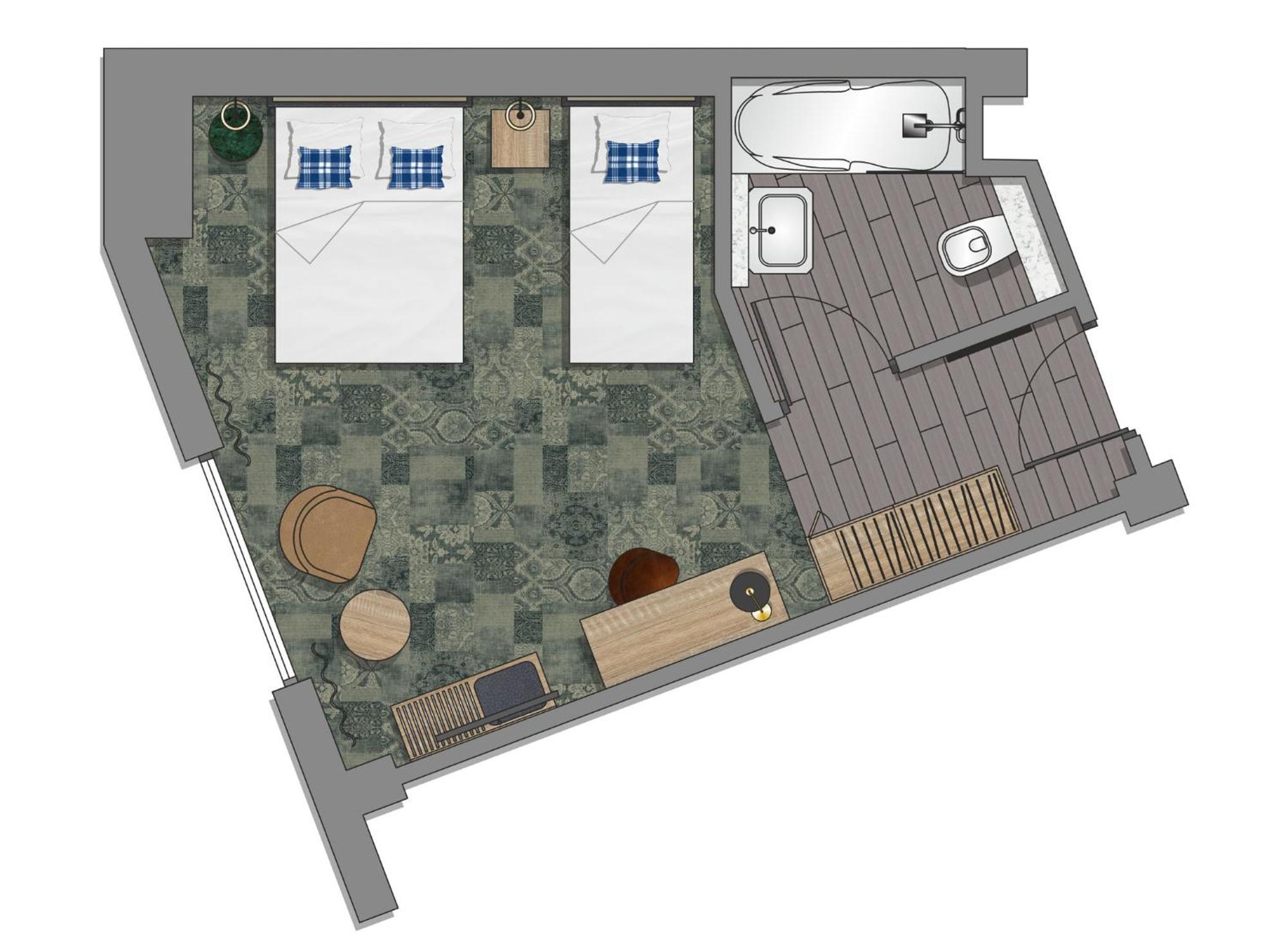 Deluxe Double & Single Room