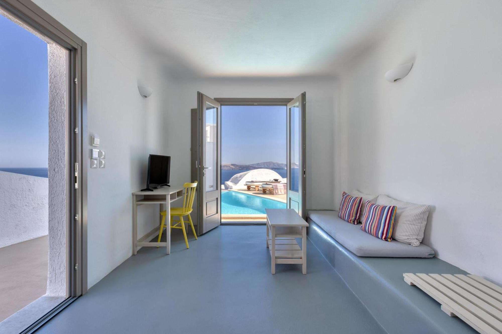 Petite Suite avec Piscine Privée - Vue sur Caldeira